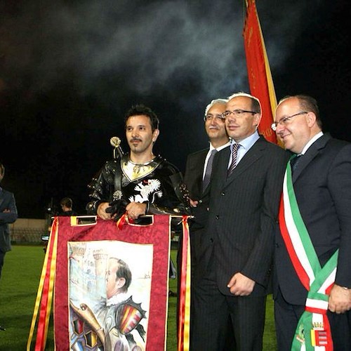 Salvatore Senatore con Giovanni Baldi, Carmine Adinolfi e Marco Galdi