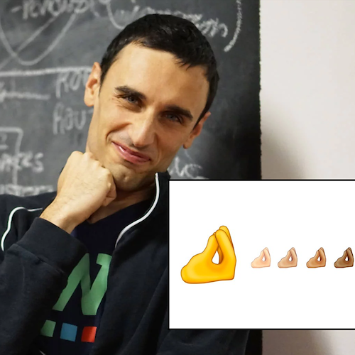 La mano "a cuoppo" diventa un'emoji grazie ad Adriano Farano di Cava de’ Tirreni
