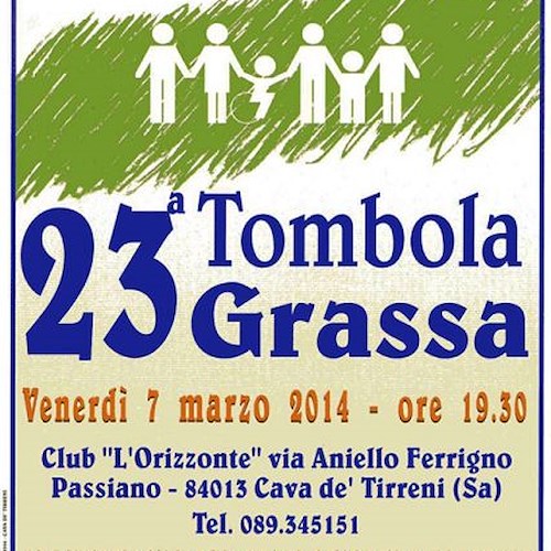 "La Nostra Famiglia", su il sipario della 23ª edizione della "Tombola Grassa"