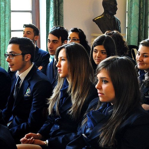 Alcuni studenti dell’IIS “G. Filangieri”