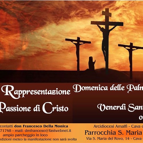 "La Passione di Cristo", rappresentazione a Santa Maria del Rovo