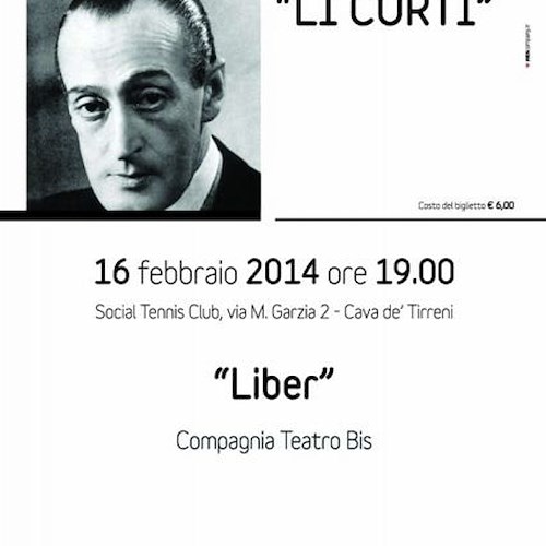 La Stagione Teatrale Invernale "Li Curti" torna con "Liber"