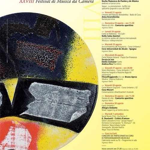 "Le Corti dell'Arte", martedì 18 agosto parte la 28ª edizione