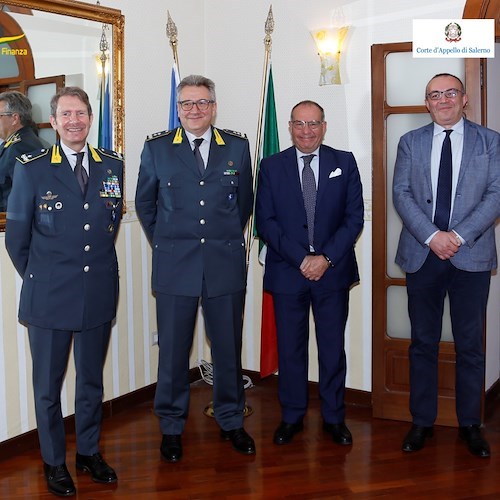 Lotta alla criminalità: a Salerno Procura e Guardia di Finanza firmano protocollo d'intesa 