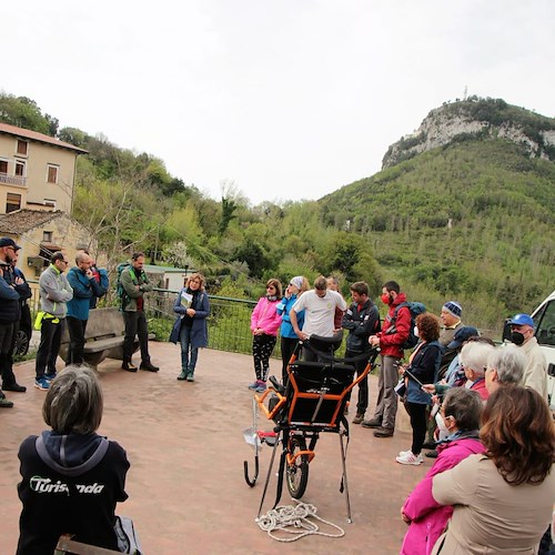 "Montagnaterapia", a Cava de' Tirreni l'itinerario accessibile anche a chi è in sedia a rotelle