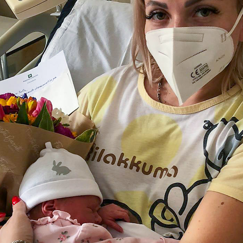 Nikole prima bimba rifugiata nata in Italia, la madre era scappata dall'Ucraina al nono mese di gravidanza