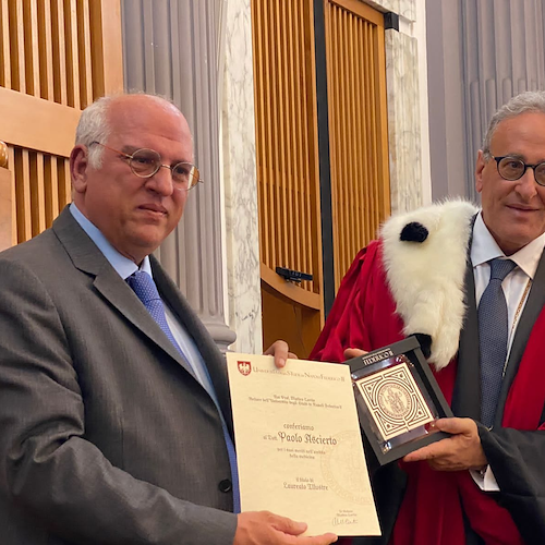 Oncologia e immunoterapia, dottor Paolo Ascierto premiato dalla Federico II di Napoli