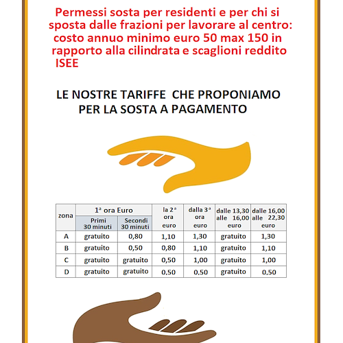 Parcheggi d'oro a Cava de' Tirreni, "La Fratellanza" propone nuove tariffe: «Basta far cassa sulla pelle dei cittadini»