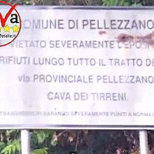 Pellezzano-Cava, la strada dei rifiuti