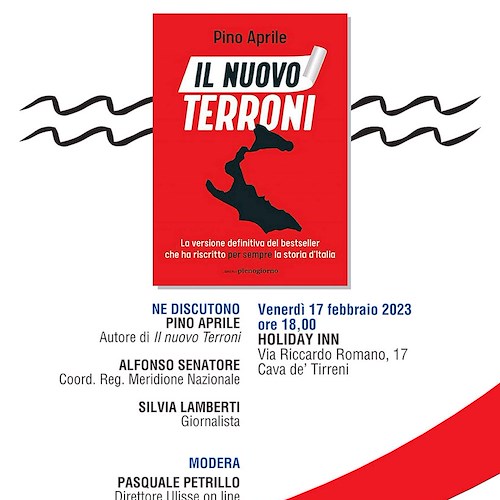 Pino Aprile presenta "Il Nuovo Terroni" a Cava de' Tirreni