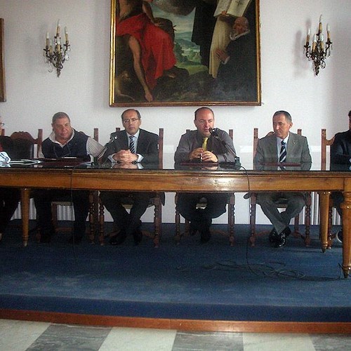 Una fase della conferenza