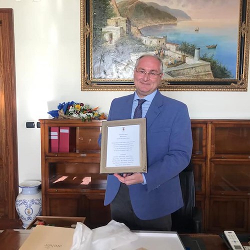 Provincia di Salerno, il presidente uscente Strianese ringrazia collaboratori: «Obiettivi raggiunti»