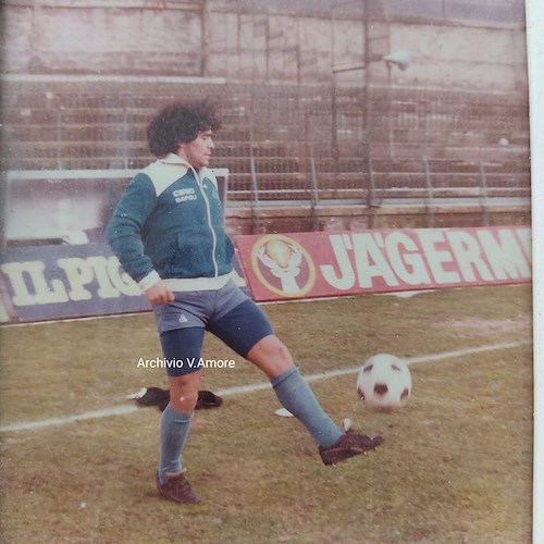 Quando Maradona si allenò allo stadio di Cava de' Tirreni [FOTO]