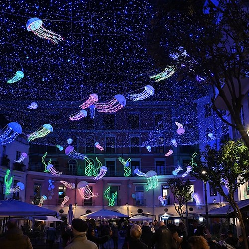 Salerno illumina il Natale con le incantevoli 'Luci d'Artista' celebrando la natura<br />&copy; Massimo Pica
