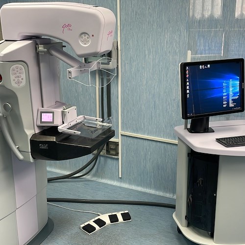 Salerno, installato nuovo mammografo digitale al poliambulatorio di Pastena 
