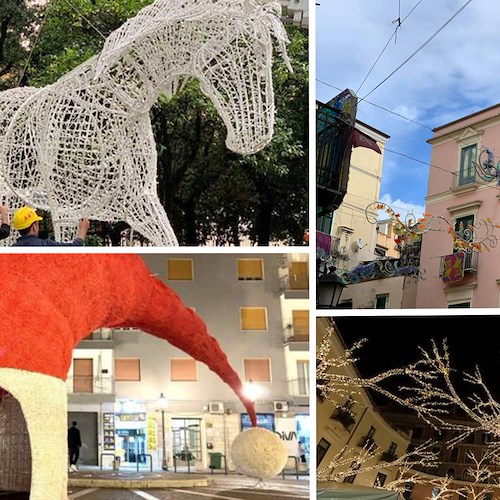 Salerno: tutto (quasi) pronto per Luci d'Artista, c'è attesa per le installazioni in Piazza della Libertà 