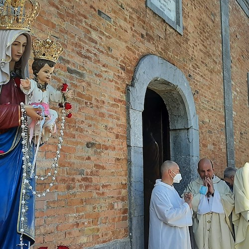 Santuario dell'Avvocata, dopo due anni esposta la venerata statua della Madonna