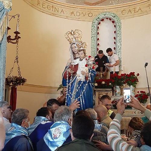 Santuario dell'Avvocata, dopo due anni esposta la venerata statua della Madonna