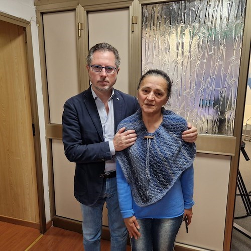Francesco Emilio Borrelli con Assunta Sirica<br />&copy; Francesco Emilio Borrelli