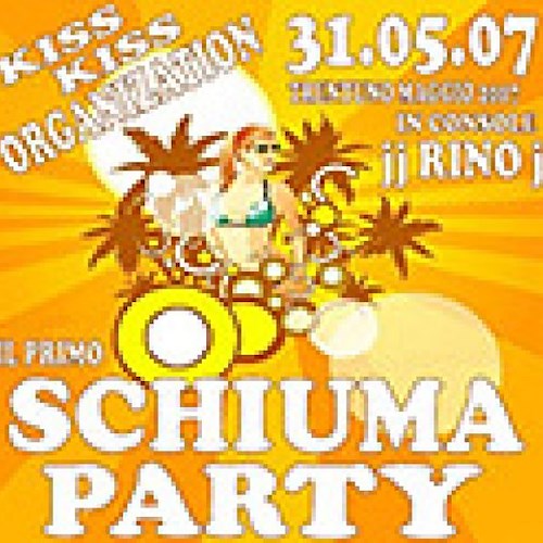 Schiuma party al Tengana