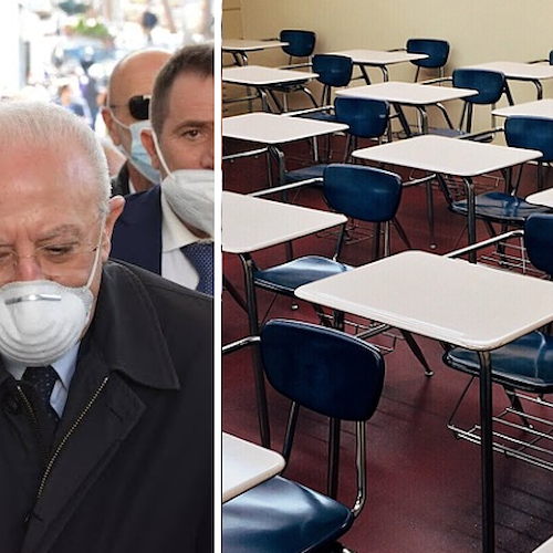 Scuole chiuse in Campania, Tar sospende ordinanza di De Luca