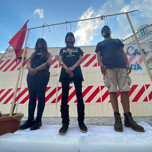 «Senza giustizia ambientale non c'è futuro», Spazio Pueblo in piazza a Cava de' Tirreni per il Pianeta