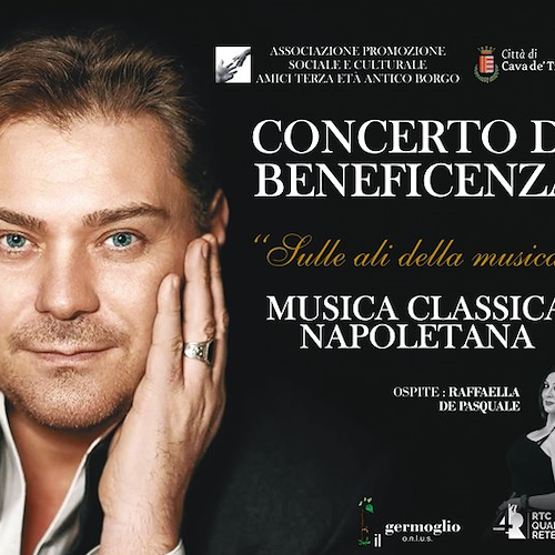 "Sulle ali della musica": a Cava concerto di beneficenza per Villa Maria Cristina 