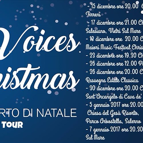 'The Voices of Christmas': il nuovo cd natalizio dei 'Saranno Vietresi' in un tour tra Costiera, Cava e Salerno