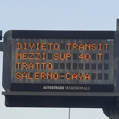 Tir continuano a transitare per Cava de' Tirreni, la denuncia di Meridione Nazionale 