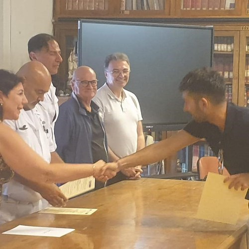 Antonino Donato supera il Corso di Livello Direttivo per gli Ufficiali di Coperta<br />&copy; "Caio Duilio" di Messina