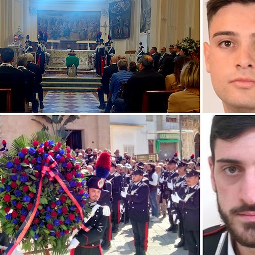 Funerali dei carabinieri morti a Campagna <br />&copy; Carabinieri