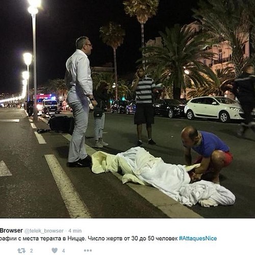 Tragedia di Nizza: sale a 80 numero dei morti, un centinaio i feriti