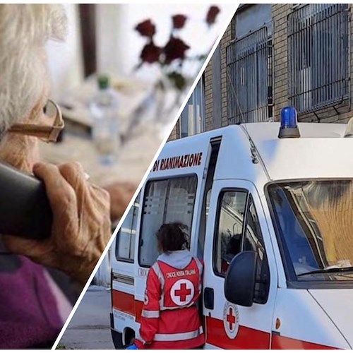 Tutta la famiglia ha il Covid, anziana chiede aiuto alla Croce Rossa di Cava de' Tirreni 