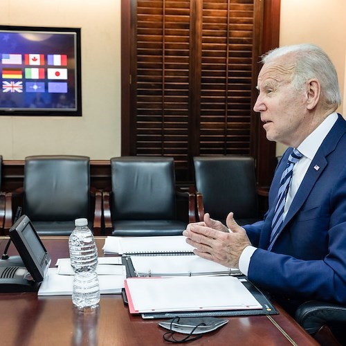 Ucraina, Biden: «L’alternativa alle sanzioni è Terza Guerra Mondiale»