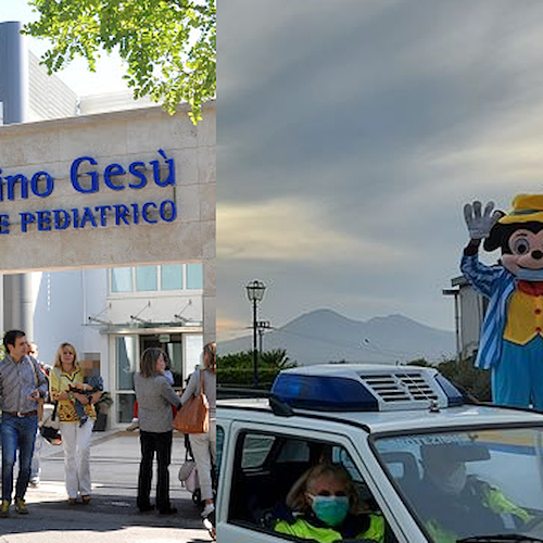 "Un sorriso per i bambini cavesi", arrivano i complimenti dell'Ospedale Bambino Gesù [FOTO e VIDEO]