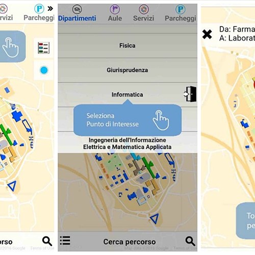 Unisa: presentata ‘UniMap’, l'App che aiuta l'orientamento di persone con disabilità