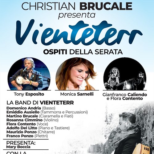 “Vienteterr”: 30 maggio Christian Brucale presenta il suo primo lavoro discografico a Vietri sul Mare