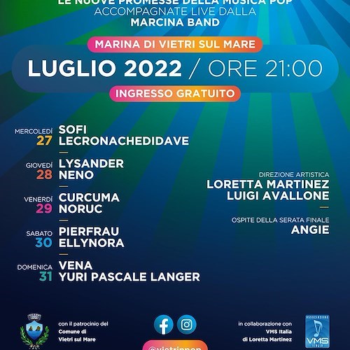 "Vietri in Pop", talenti emergenti si esibiscono nella frazione di Marina 