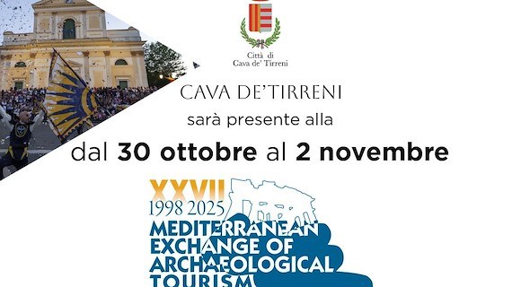 Cava de’ Tirreni alla XXVII edizione della Borsa Mediterranea del Turismo Archeologico (BMTA)