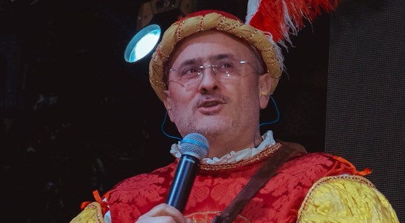 Cava de’ Tirreni, solenne processione della Madonna dell’Olmo: presenti anche gli Archibugieri Cavalieri della Bolla Pontificia