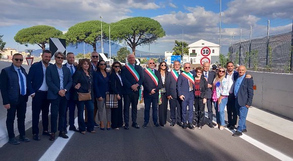Inaugurata la rampa autostradale svincolo A3 Angri Sud-Sant'Egidio-Corbara 