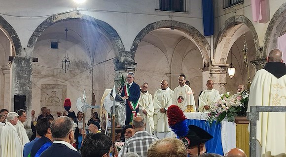 Rinnovato per la 353ª volta il voto di fede della Città di Cava de'Tirreni alla Beata Madonna dell' Olmo