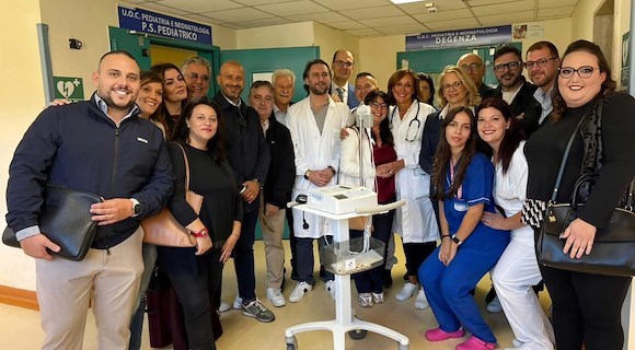 Sarno, un nuovo elettrocardiografo per i bambini del reparto Pediatria dell'ospedale